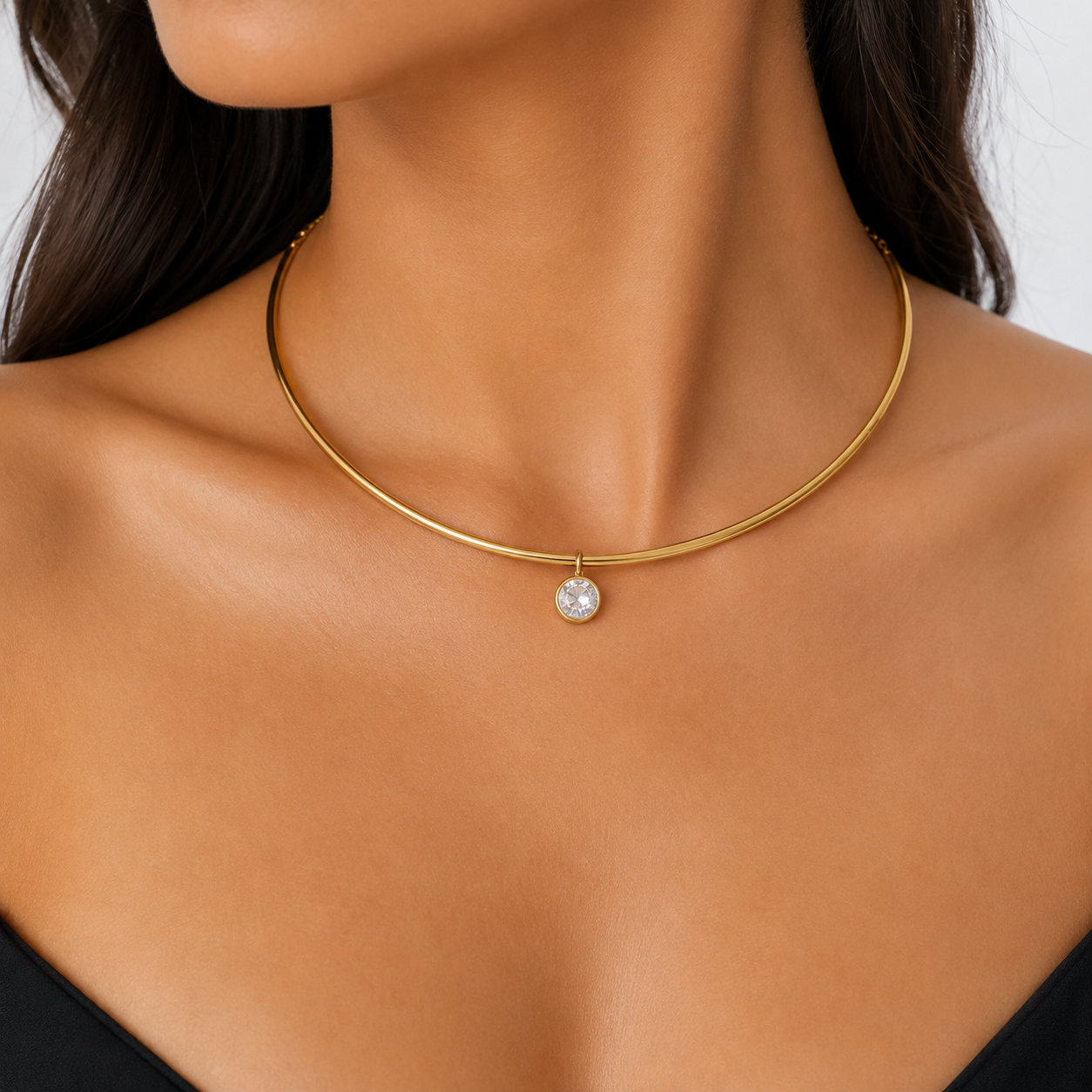 Celeste 18K Gold Plated Choker